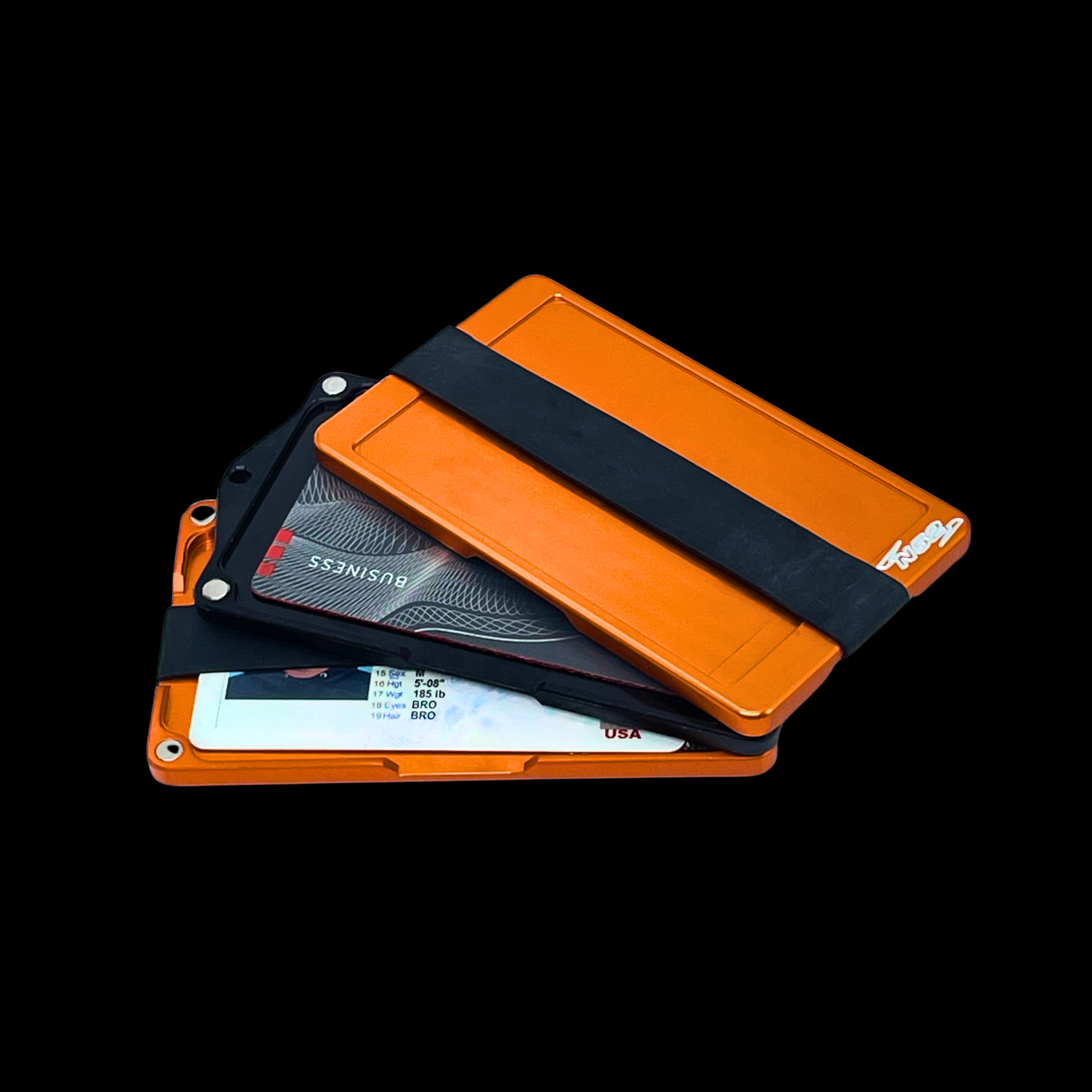 SlimSnap CNC Aluminum Wallet - Precision Engineered