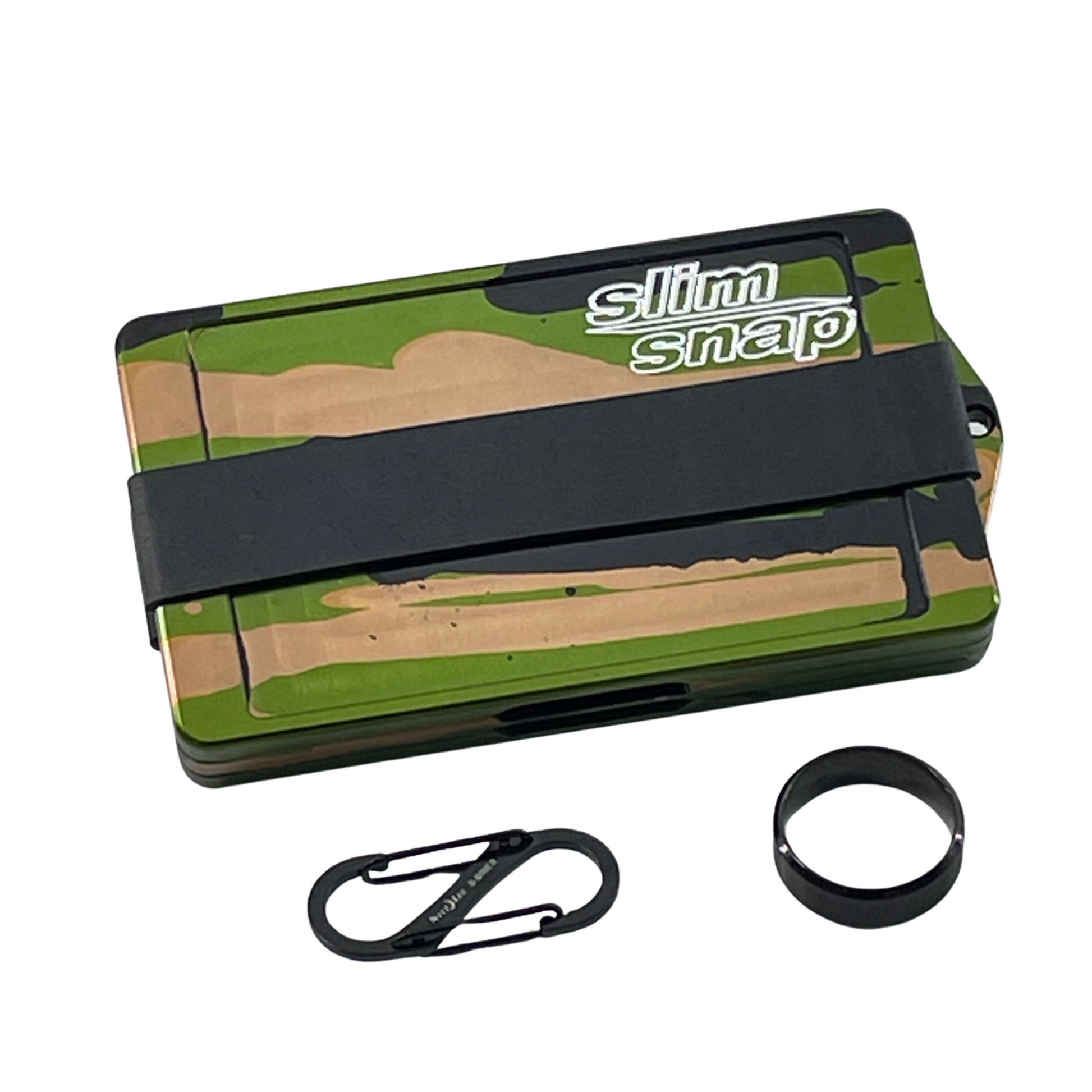 SlimSnap CNC Aluminum Wallet - Precision Engineered