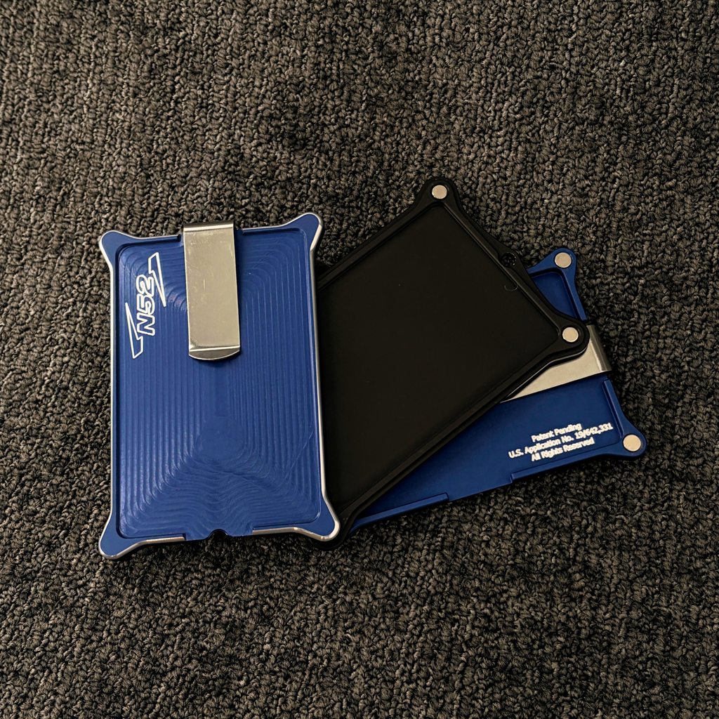 N52 Wallet — Navy Blue
