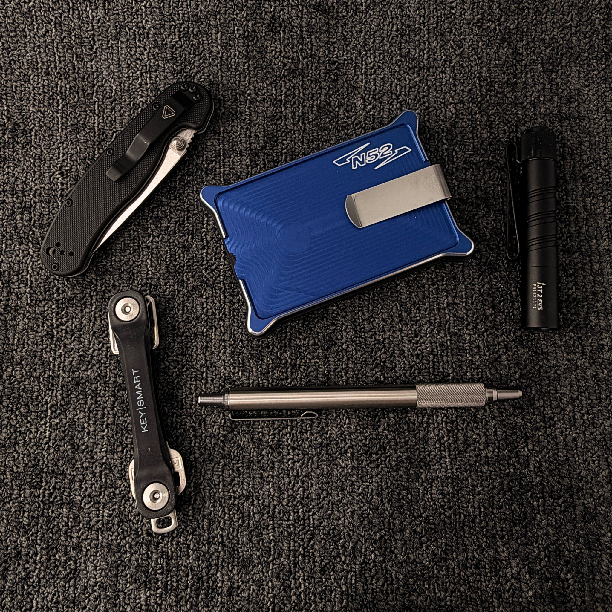 N52 Wallet — Navy Blue