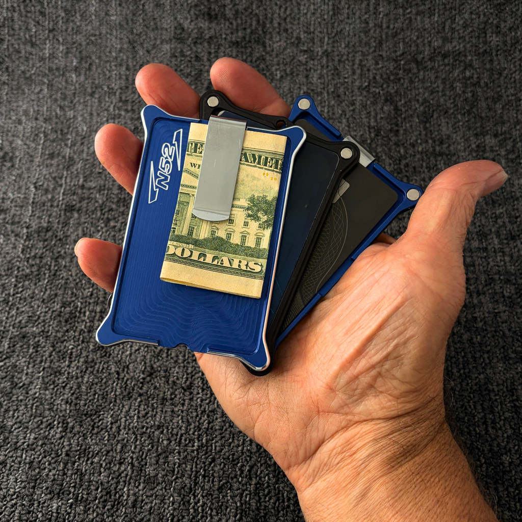 N52 Wallet — Navy Blue