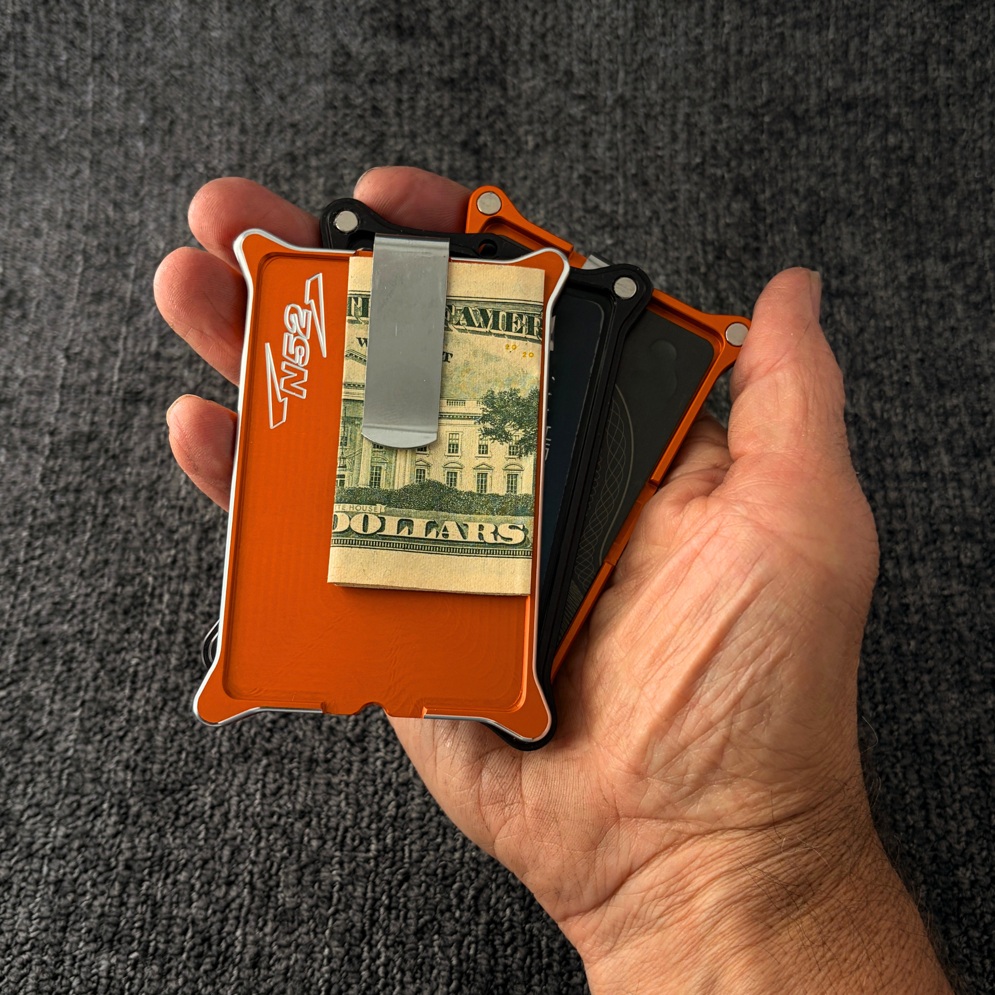 N52 Wallet — Blaze Orange