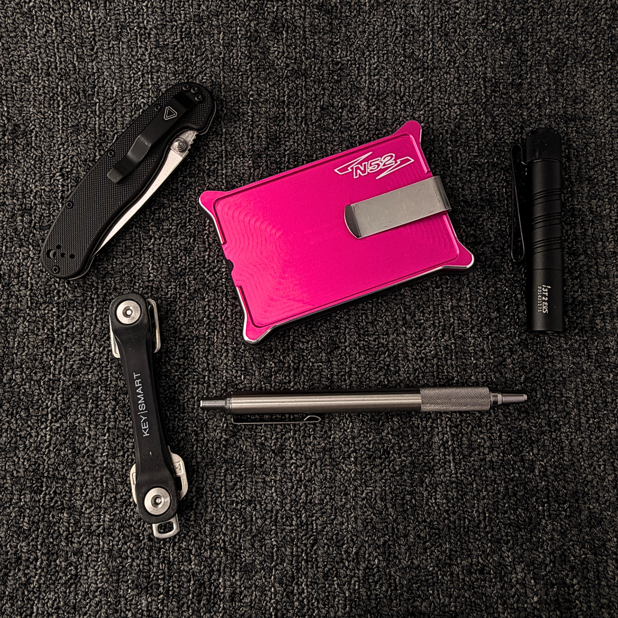 N52 Wallet — Hot Pink