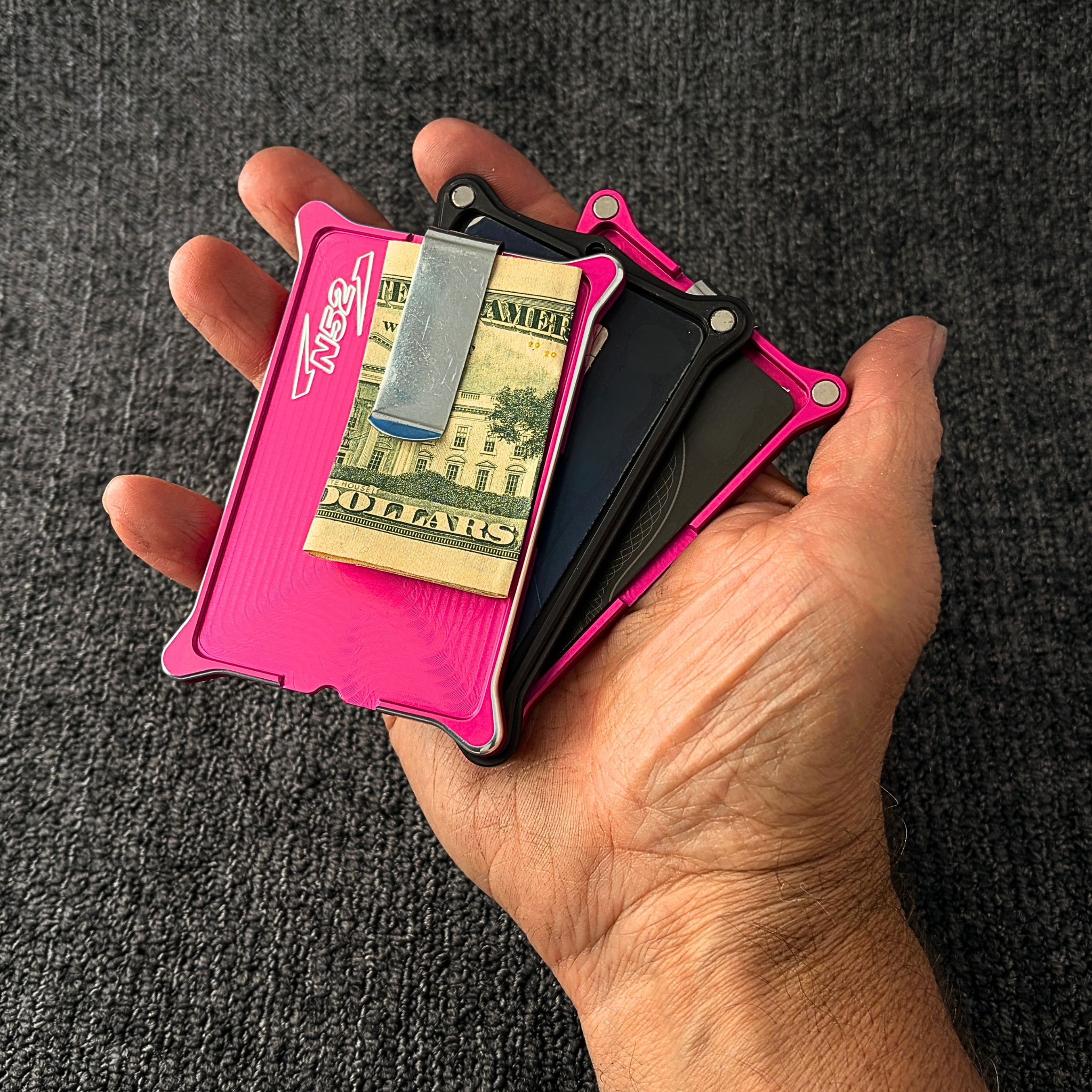 N52 Wallet — Hot Pink