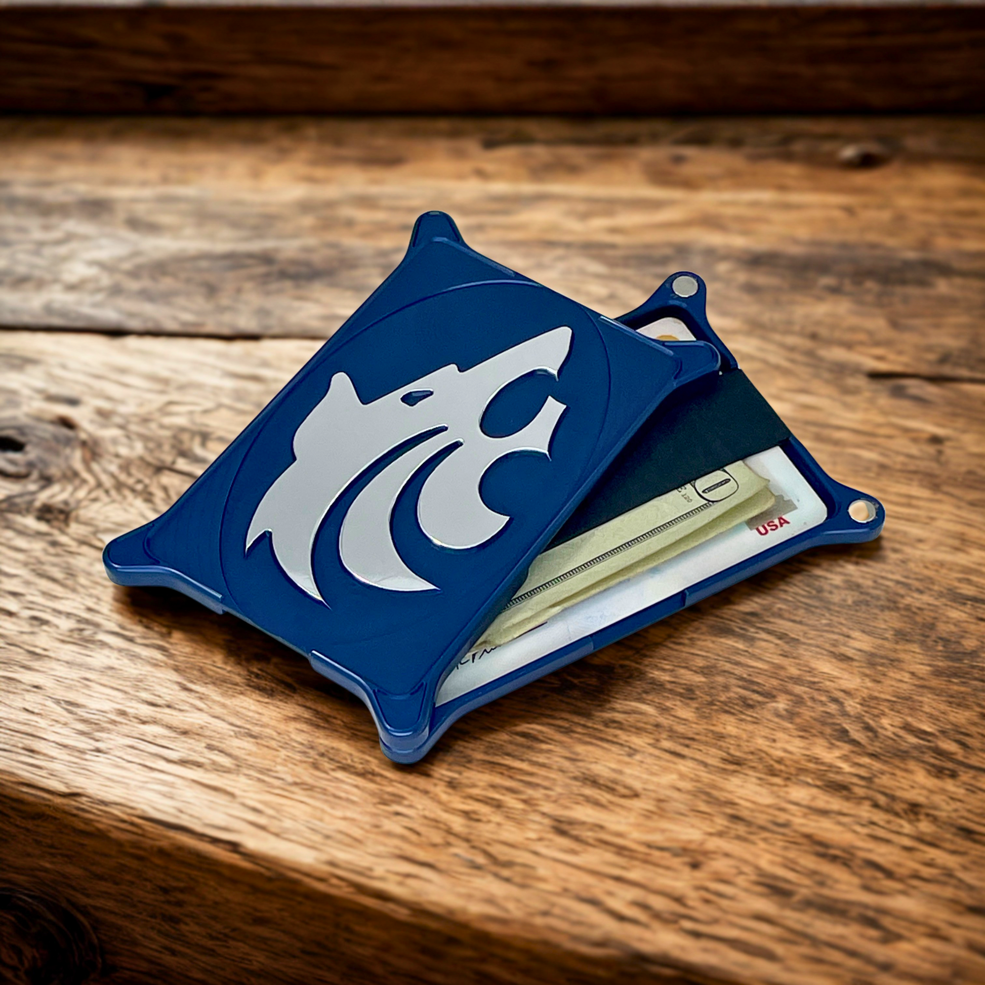 LCTW SlimSnap CNC Aluminum Wallet - Precision Engineered