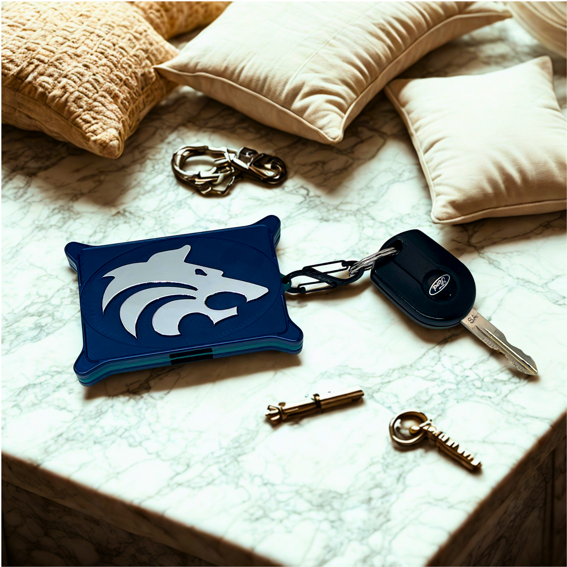 LCTW SlimSnap CNC Aluminum Wallet - Precision Engineered